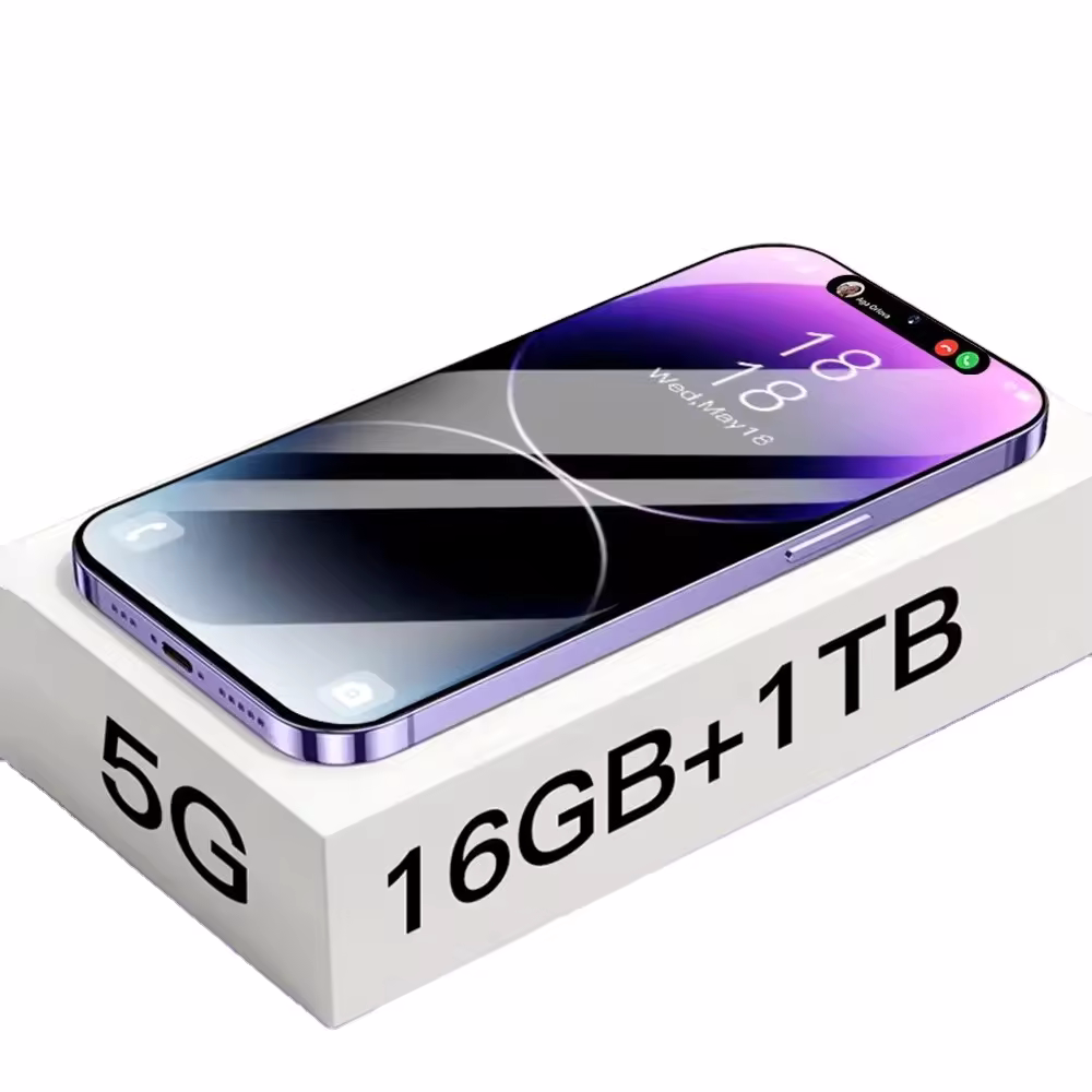 Original i15 phone 15 pro max neuf 6.7 inch 12GB + 512Gb Clone ioss smartphone 8-core celulares 15 pro max unlocked mobile phone