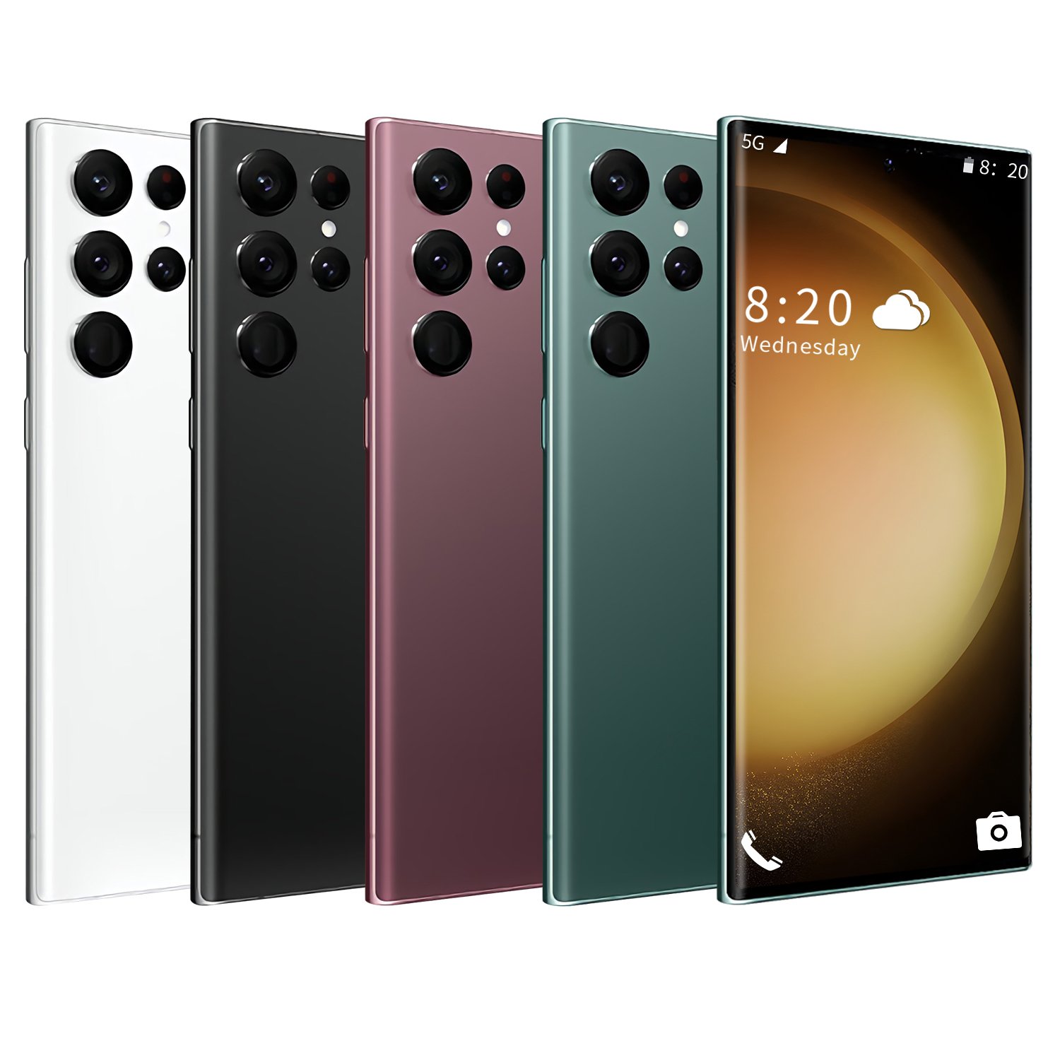 Factory Price Cheap S24 Ultra Original 5G Smartphone 3GB+64GB android Mobile Phone Cellphone Deal S23 Ultra Phones