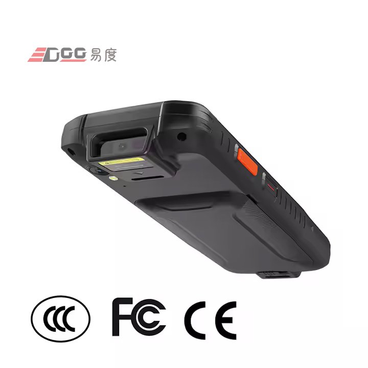 Edoo Android 11 Inventory Management Qr Code Scanner 4inch With Keypad Handheld PDA For Retail System