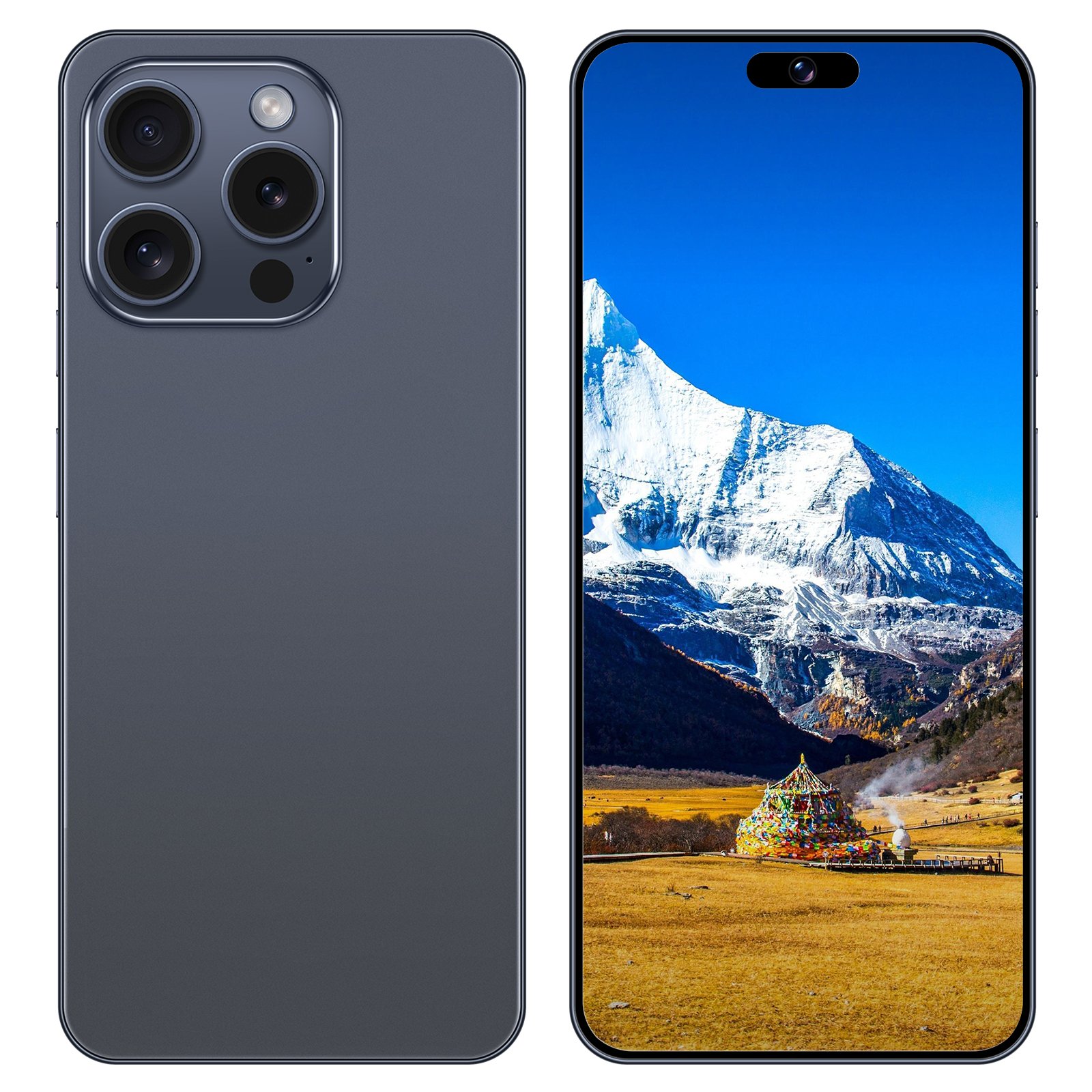 For Phone 15 Pro Max 5G Smartphone Cell Phone Smartphone Telefone i15 Android Feature Gaming Mobile Phones