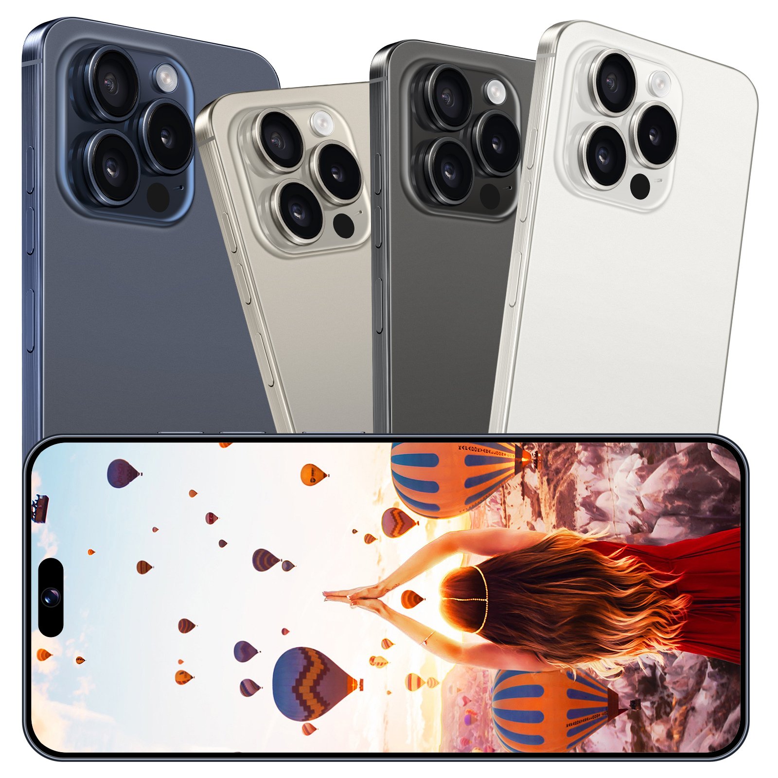 For Phone 15 Pro Max 5G Smartphone Cell Phone Smartphone Telefone i15 Android Feature Gaming Mobile Phones
