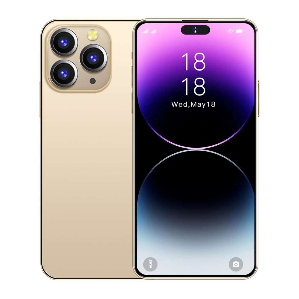 New Hot Selling Phone 14 Pro 6.8 Inch Original 5G Smartphone 64GBROM Android 12 Mobile Phone