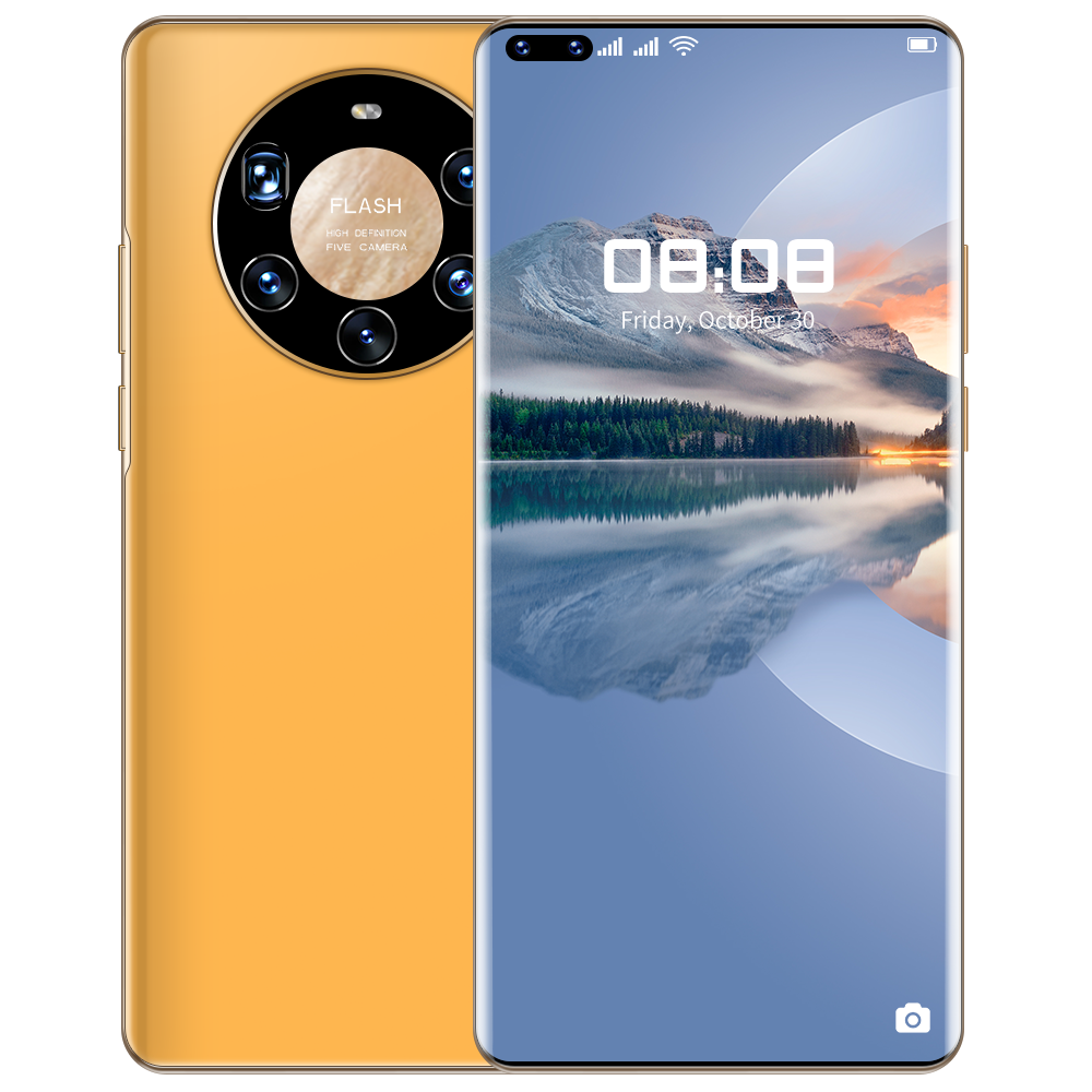 Mate 60 pro Cellphone 7.3 inch 16GB+1TB mobilephone Android 13.0 face unlock 72+108MP 4G&5G smartphone