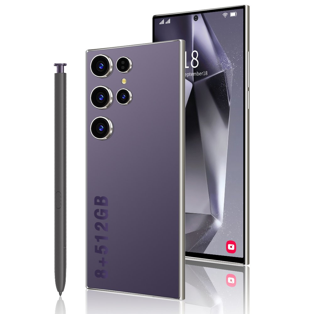 Best sell 8+512G Galaxy S24 Ultra smart phone Gaming 6.8inch Cellphone Unlock S-Pen 4G WIFI android S23 S24 mobile phones