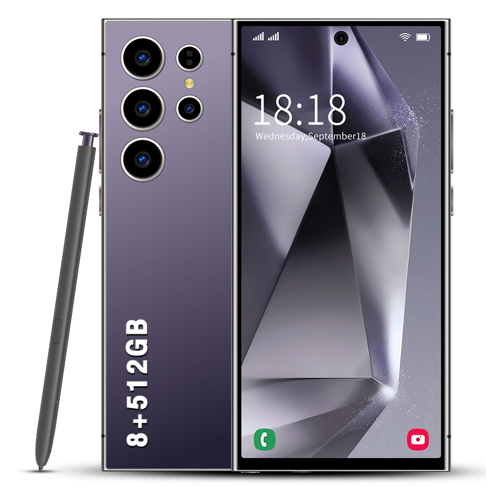 Best sell 8+512G Galaxy S24 Ultra smart phone Gaming 6.8inch Cellphone Unlock S-Pen 4G WIFI android S23 S24 mobile phones