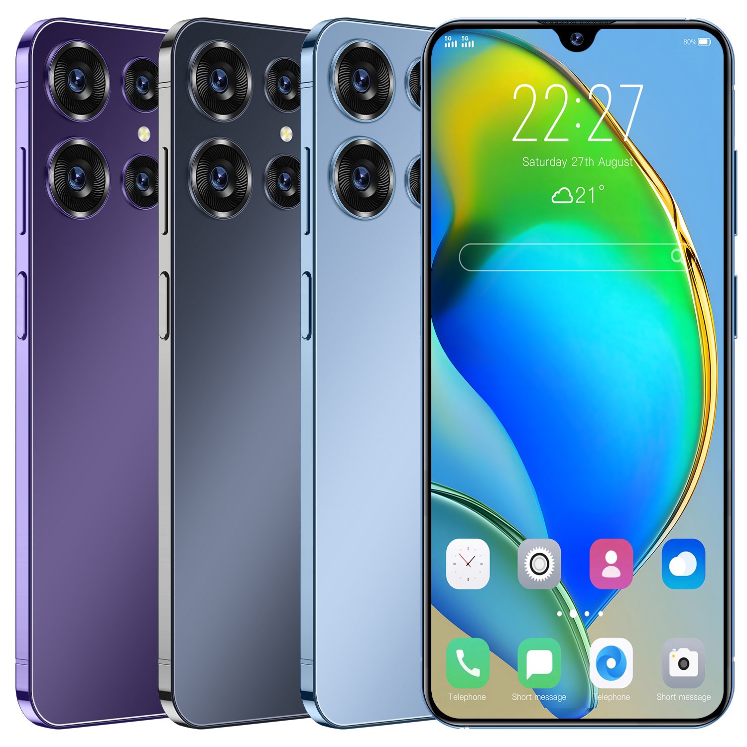 Global Version Original S24 ULTRA Phone 7.2nch 16GB+1TB 78MP+108MP 6800mAh Android12.0 Smartphones 5G Gaming Cell Mobile Phones