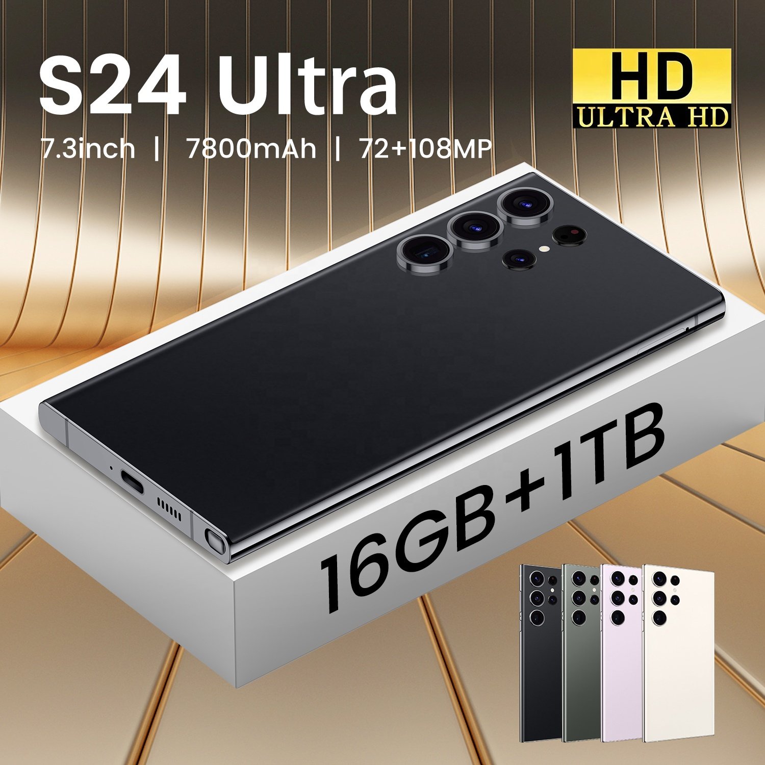 High Quality S24 Ultra Buy Mobile Phones 16GB+1TB Mobile Cell Phone Shopping Mobile Phone 5G Smartphone