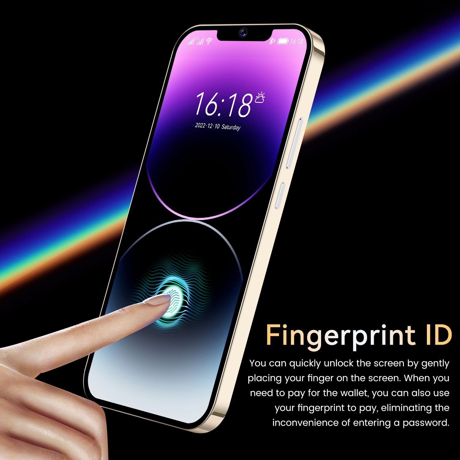 100% NEW Phone 14 Pro Max Phone Original 5g Smartphone 13 pro Max