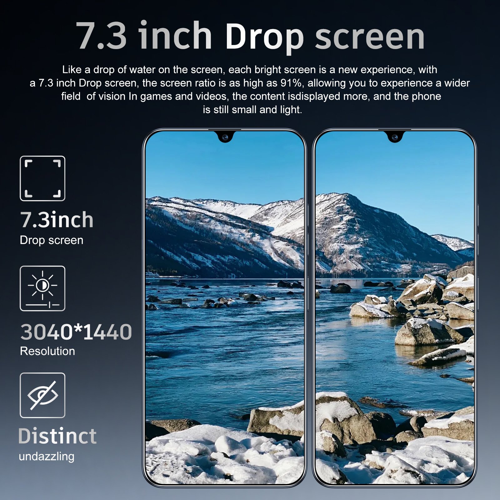 Hot40 Pro Android 6.8-inch incell screen 5g Smartphone16G+1TB true 4G Smart Phone global version Mobile Phone