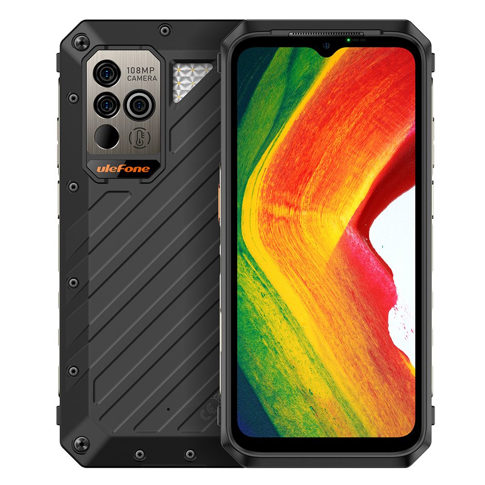 2023 Ulefone Armor 18 108MP Camera 12GB+256GB 5G Rugged Phone Non-contact Infrared Waterproof 5g Smartphone