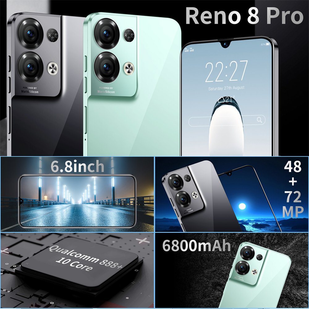 pro hot sale 6.8 inch 4g 5g Android 12.0 smartphone mobile phone