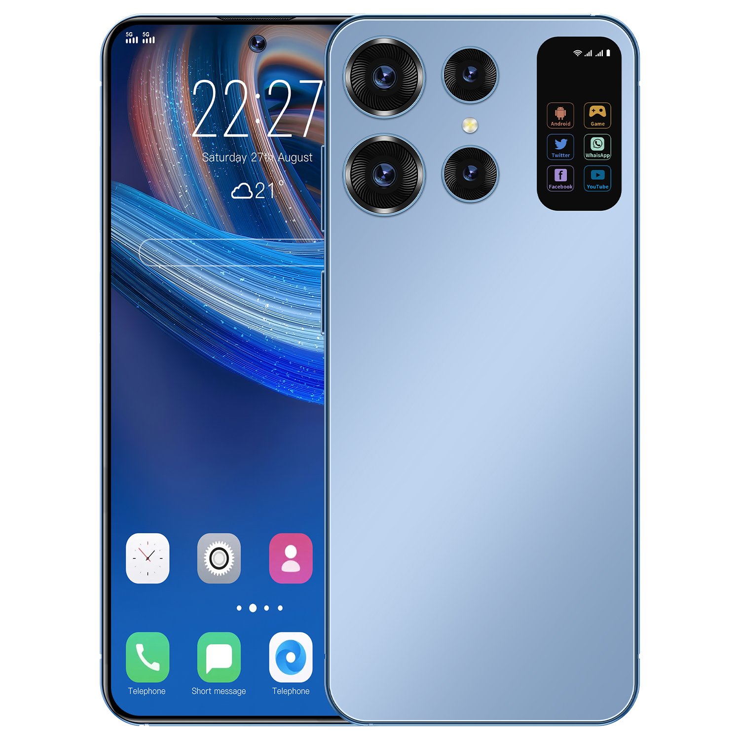 Cellphone Original S24 Ultra 16gb+512gb Smartphone 7.0inch Unlocked Dual Card 5g Phones Android 13.0 Mobile Phones