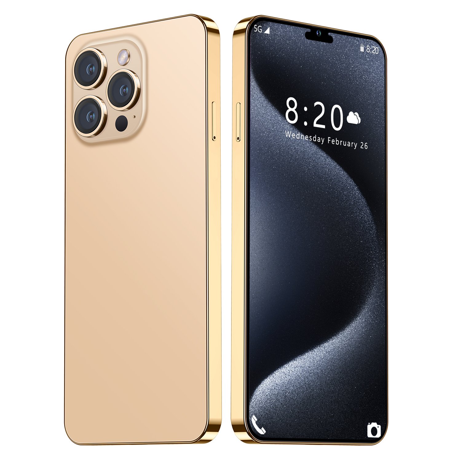 New Original Cheap Cellphones15 Pro Max i15 14 13 5G Smartphone Cheap Telephone Telefon Android Gaming Mobile Phone