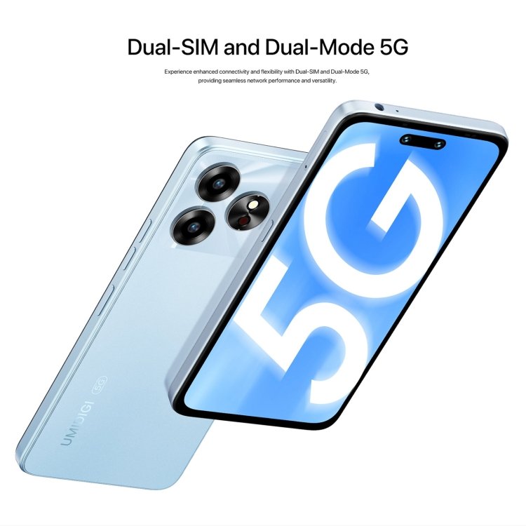 Factory Direct Original Umidigi G6 5G Smartphone 6.57-inch 50MP 5000mAh NFC Night Vision Camera Android 13 128GB 5G Mobile Phone