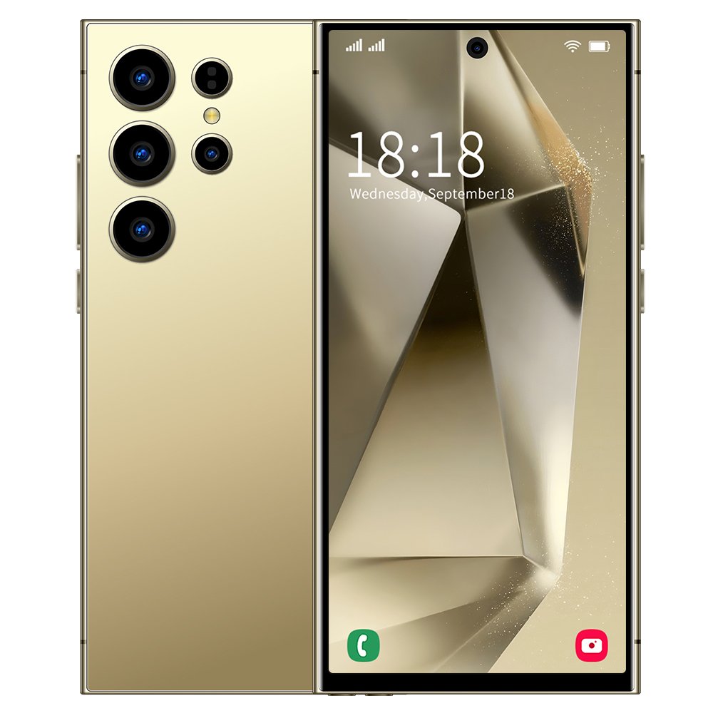2024 New S24 Ultra 16GB+1TB 5G Android 14 Smartphone 7.3 Inch HD Screen 7000mAh Battery Dual SIM Card Gaming Phone Cheap Price