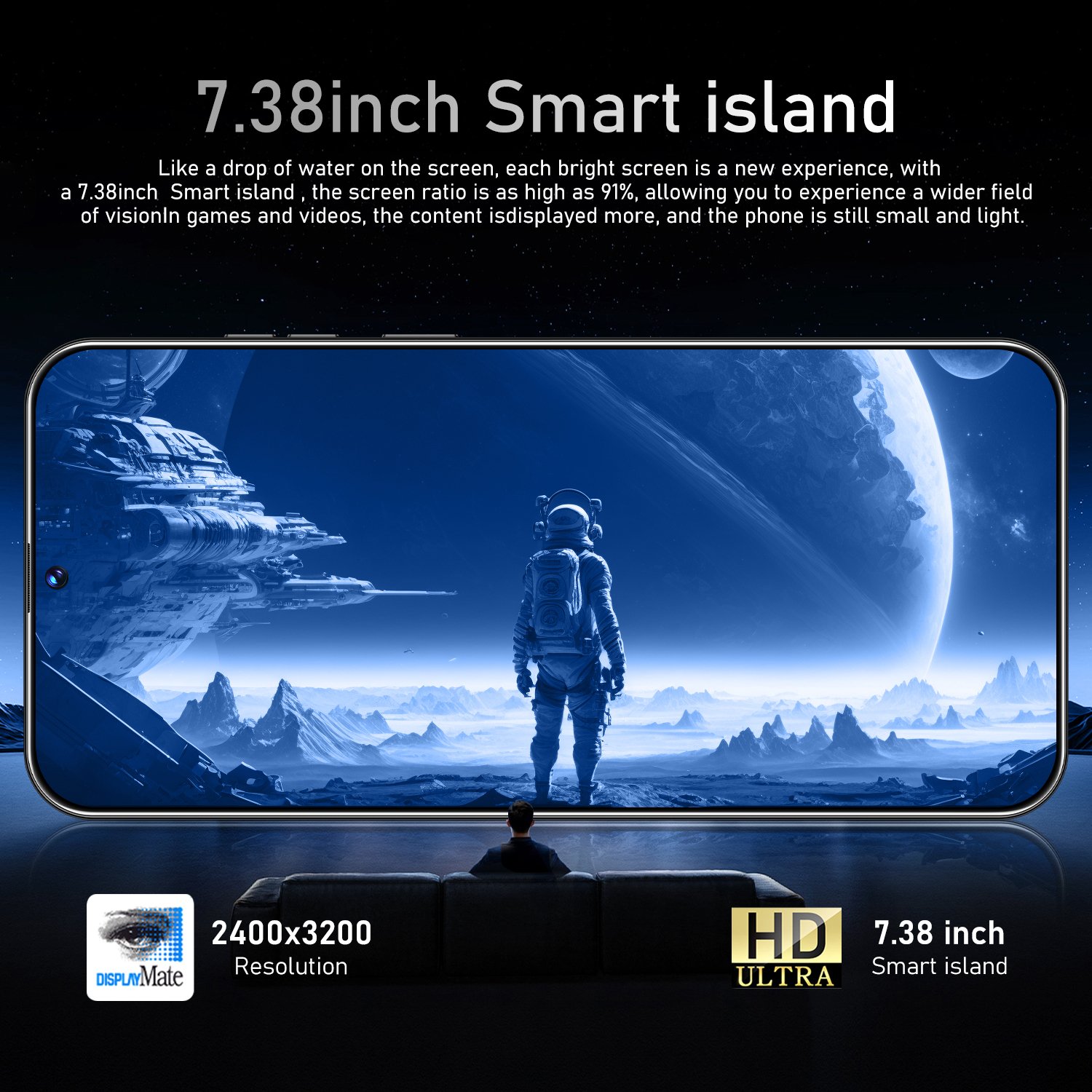 Global Version Telefone Camon 30 Pro 5G SmartPhone 12GB+512GB 72MP+108MP 7.3inch Large Screen Android Cell Phone Gaming Phone