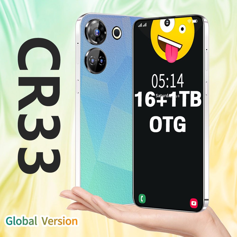 Hot selling 7.3inch Big Screen Samson CR33 Mobile Phone 5g Smartphone 16gb+1tb Large Memory Android phone