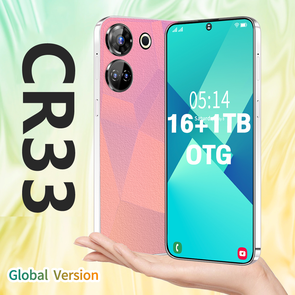 Hot selling 7.3inch Big Screen Samson CR33 Mobile Phone 5g Smartphone 16gb+1tb Large Memory Android phone