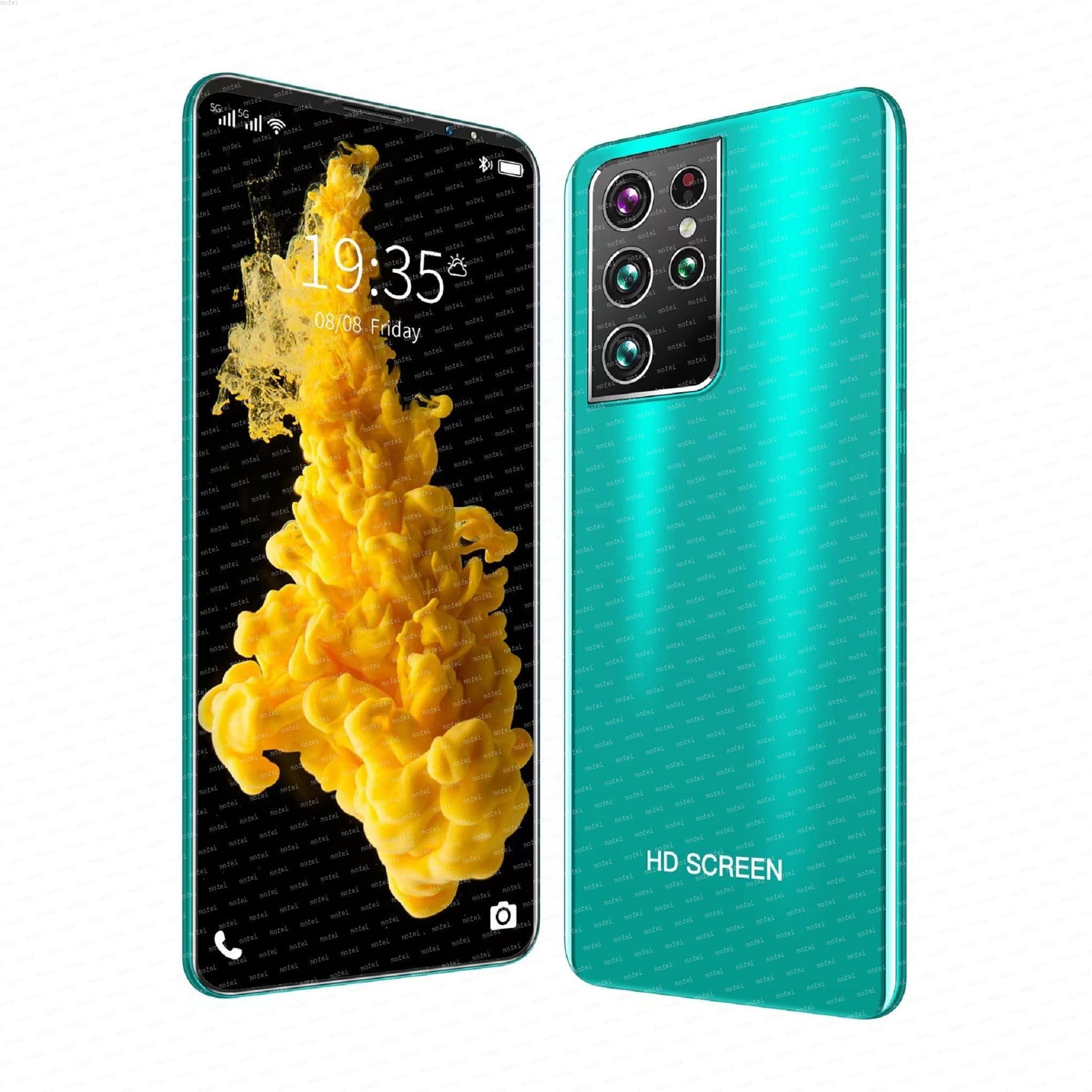 New S21+ Ultra China Custom Mobile Android Phones 5g Lte Smartphone Cheap Phones 4g Wholesale Unlocked Smartphones