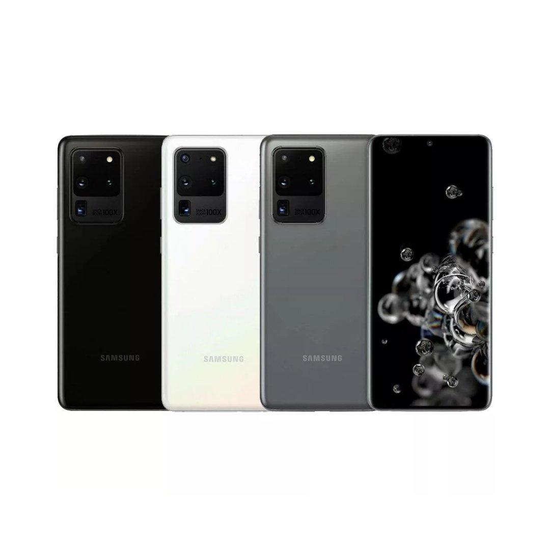 SAM Galaxy S20 Ultra 5G smartphone 6.9 5000mAh 108MP Snapdragon 865 Dual SIM AMOLED 99% new Unlock original Android phone