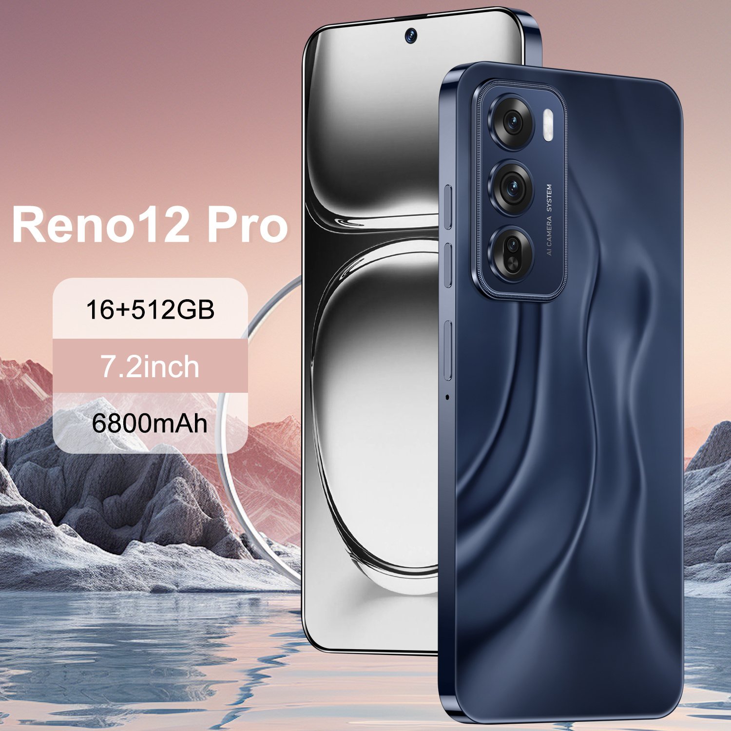 4g 5g reno12 pro mobile phone beautiful camera multi-language unlocked 5g smartphone