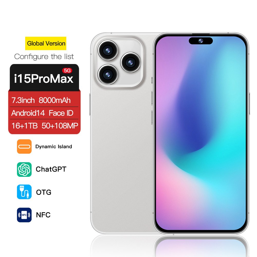 Slimoro Brand New Rugged Original Cell Unlocked Telephone Occasion En Gros Mobile Phone Smartphone 5G 15 Pro Max 16 15 14 I16 13