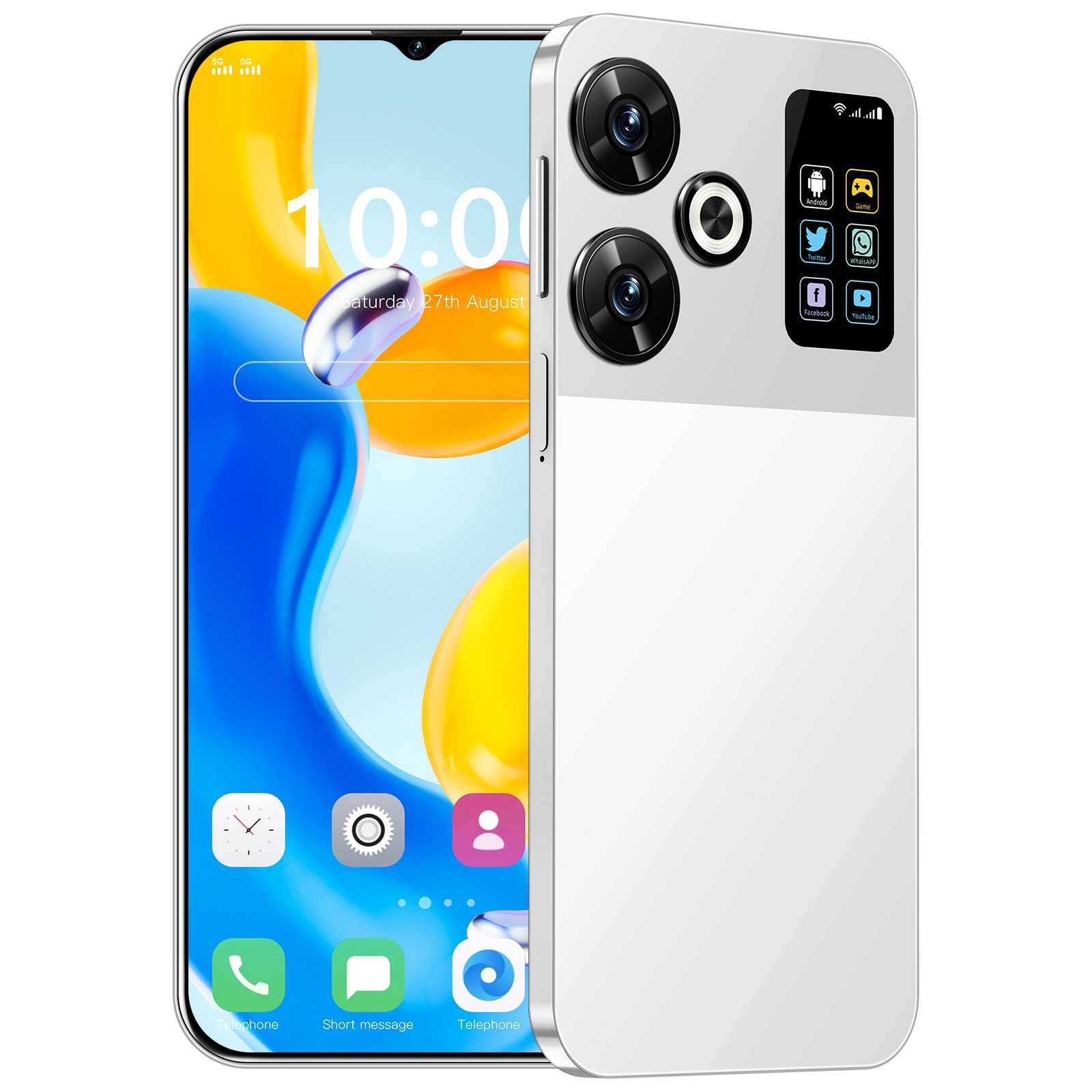 Original M6 Pro 7.3inch 16GB+1TB Android Smartphones Fingerprint Unlocked Long Standby Deca Core 4G/5G products cheap