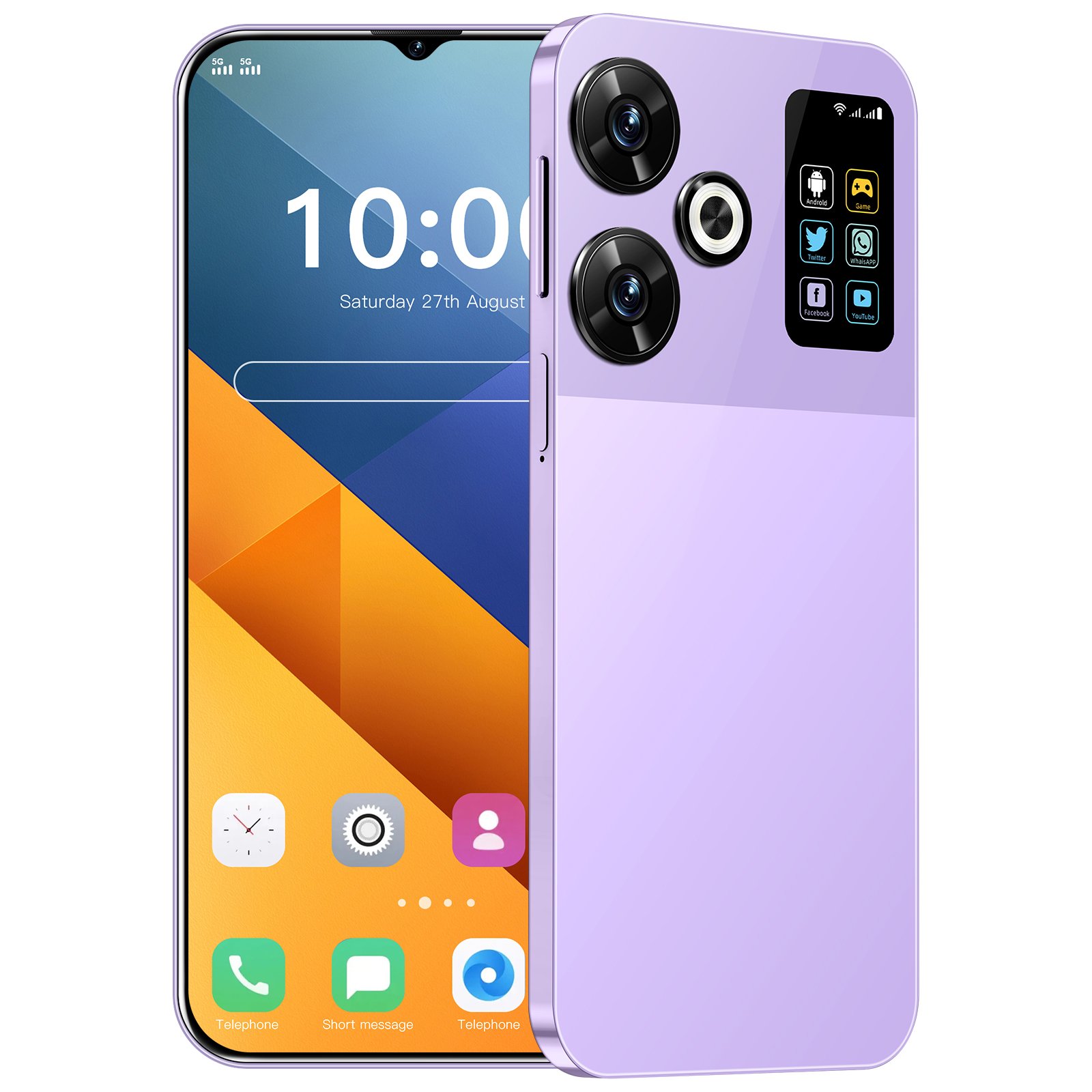Original M6 Pro 7.3inch 16GB+1TB Android Smartphones Fingerprint Unlocked Long Standby Deca Core 4G/5G products cheap