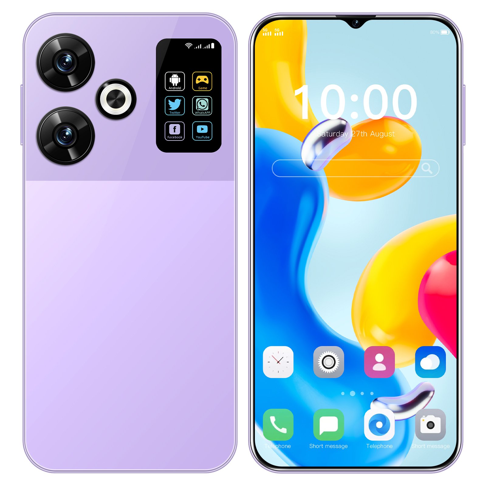 Original M6 Pro 7.3inch 16GB+1TB Android Smartphones Fingerprint Unlocked Long Standby Deca Core 4G/5G products cheap