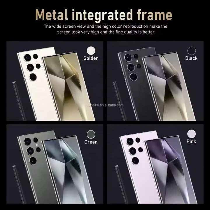 Original 5G Smartphone Galaxy S23 Ultra 7.3 inch Big Screen 12GB+512GB Smartphone Android 13 FOR Brand New Clone S24 Ultra