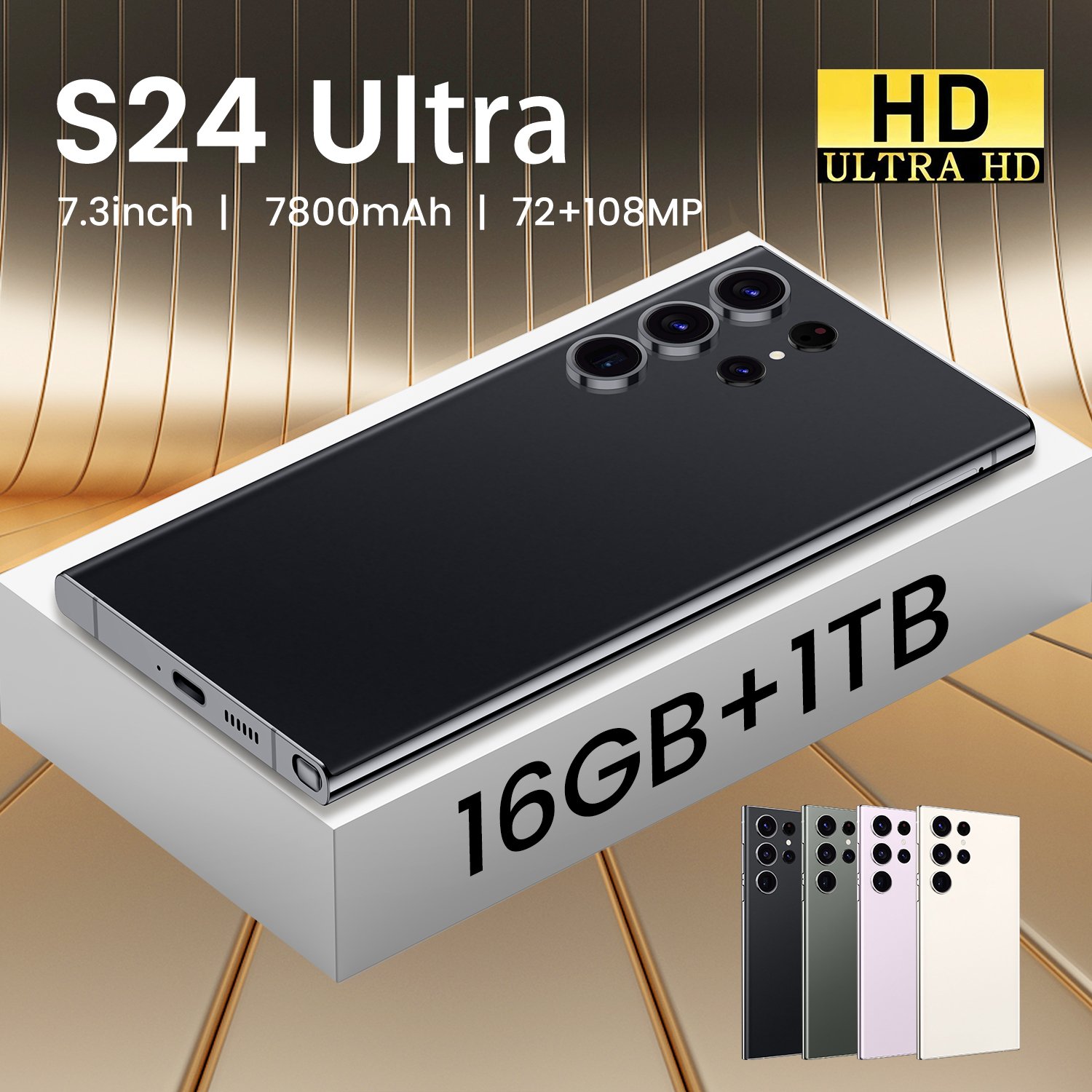 S24 Ultra 16GB+1TB Smart Android Phone 6800mah Qualconm 5G Dual SIM Dual Standby Unlocked Smartphone S24 ultra s24 ultra