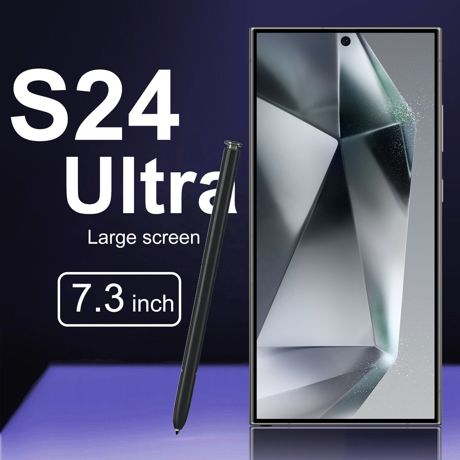2024 Hot selling Original s24 ultra 16GB + 1TB Mobile Phones 7.3 inch Android13 5G Smartphone Unlocked Global Cellphone