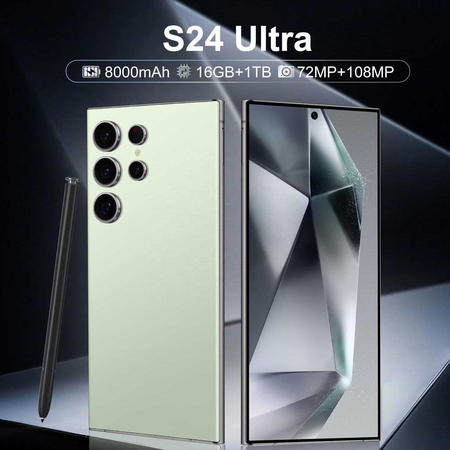 2024 Hot selling Original s24 ultra 16GB + 1TB Mobile Phones 7.3 inch Android13 5G Smartphone Unlocked Global Cellphone