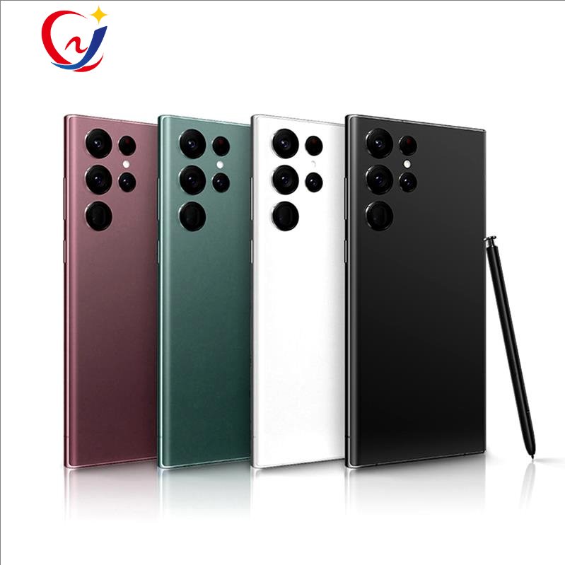 High Quality Quick Charge smart phones 5g smartphones for Sam-sung Galaxy S22 Ultra 8GB+128GB 6.9Inch 5G cellphone
