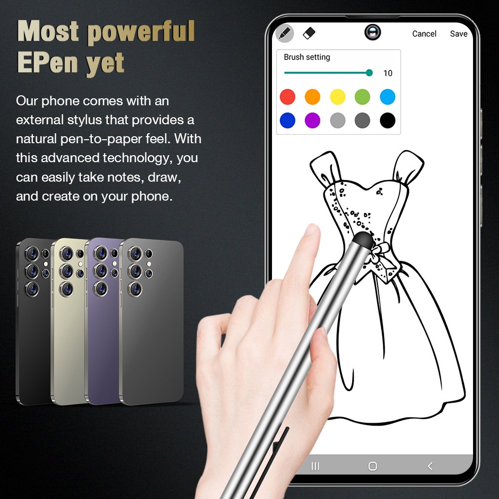 2024 New 5G Glxy S24 Ultra 16GB/1TB Unlocked 7.5 Inch OLED Display Mobile Phone 108MP 8000mAh 4K Smartphones GSM CDMA Networks