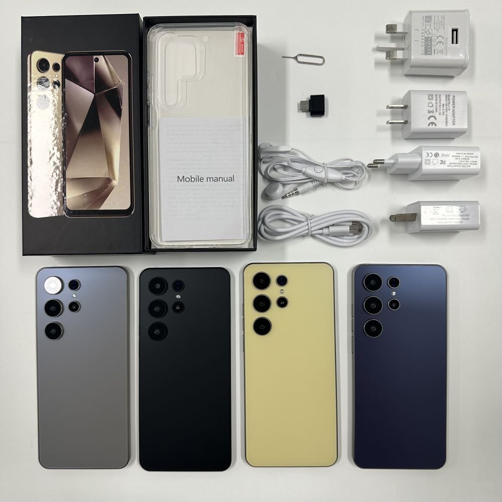 2024 New 5G Glxy S24 Ultra 16GB/1TB Unlocked 7.5 Inch OLED Display Mobile Phone 108MP 8000mAh 4K Smartphones GSM CDMA Networks