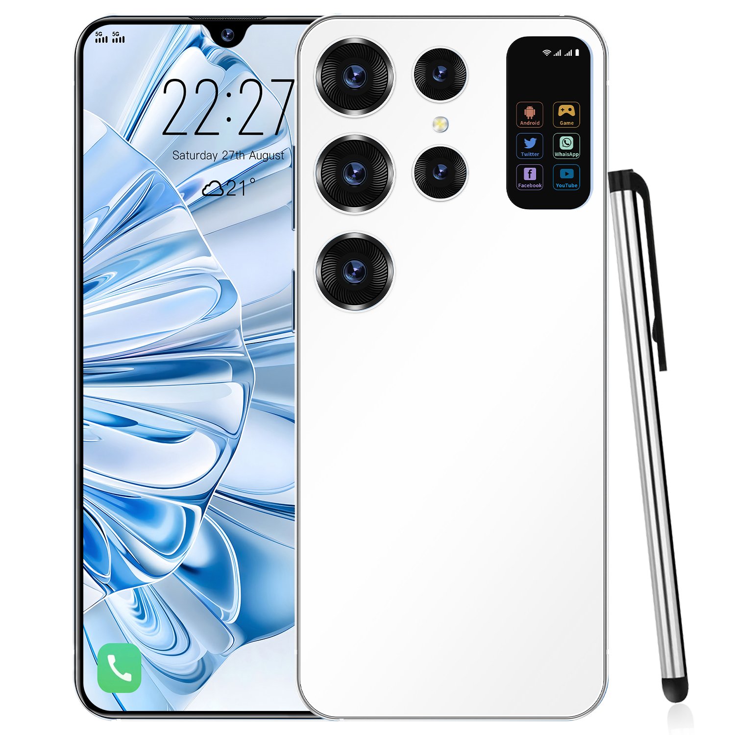 wholesale Galaxy S24 Ultra smart phone Android 8.1 Dual SIM Gesichts ID Smartphone 2GB+16GB unlock mobile phones