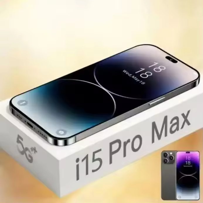2024 I15 Phone 15 Pro Max 5g Smartphone New Arrival 6.7 Inches 16gb+512gb Phone 15 Clone Unlocked Android