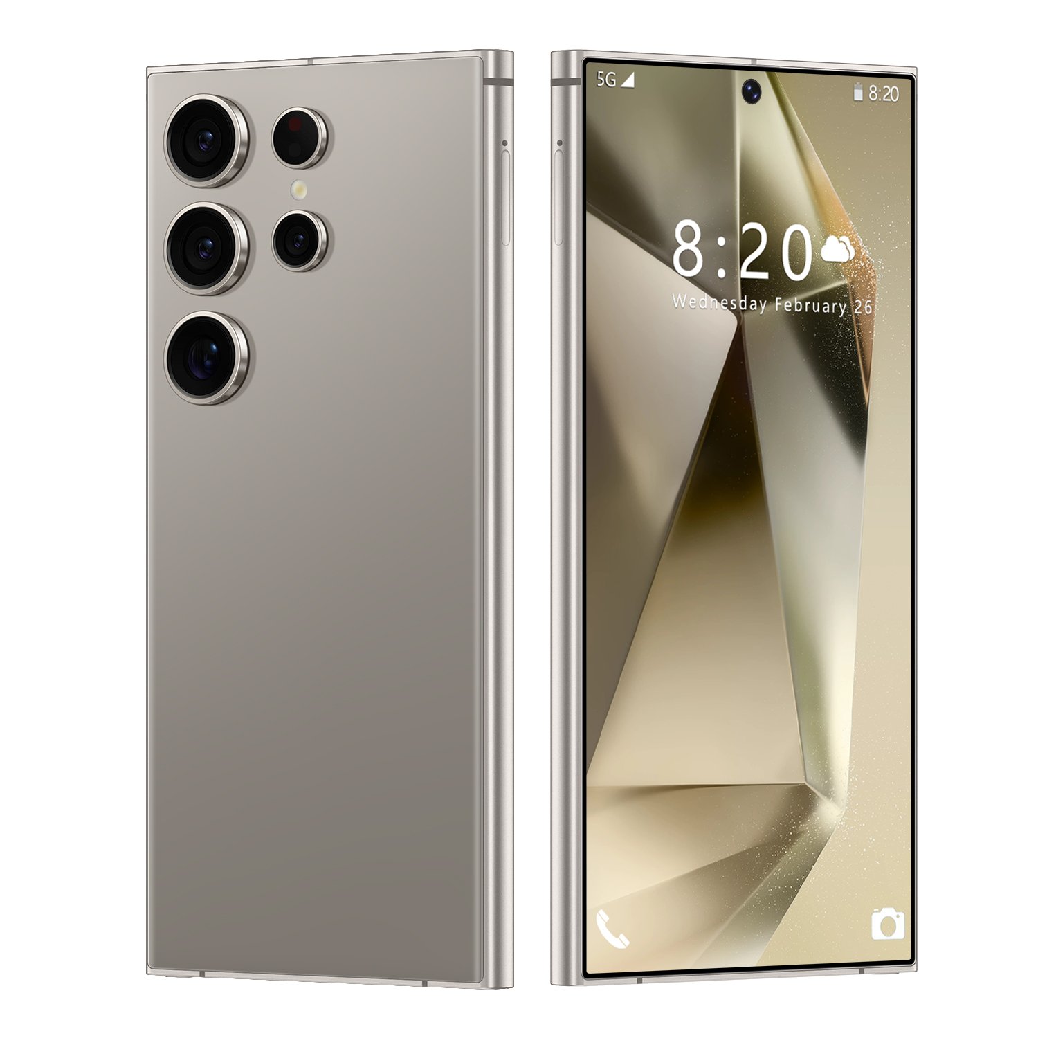 HOT S24 Ultra Dual Standby 5G Smartphone with Facial Recognition HD Screen for Gaming and 4G Version 16GB RAM Global Version NFC