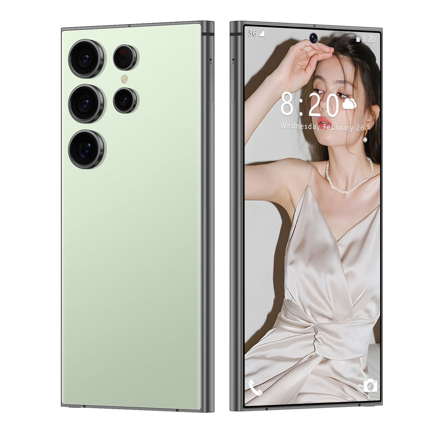 HOT S24 Ultra Dual Standby 5G Smartphone with Facial Recognition HD Screen for Gaming and 4G Version 16GB RAM Global Version NFC