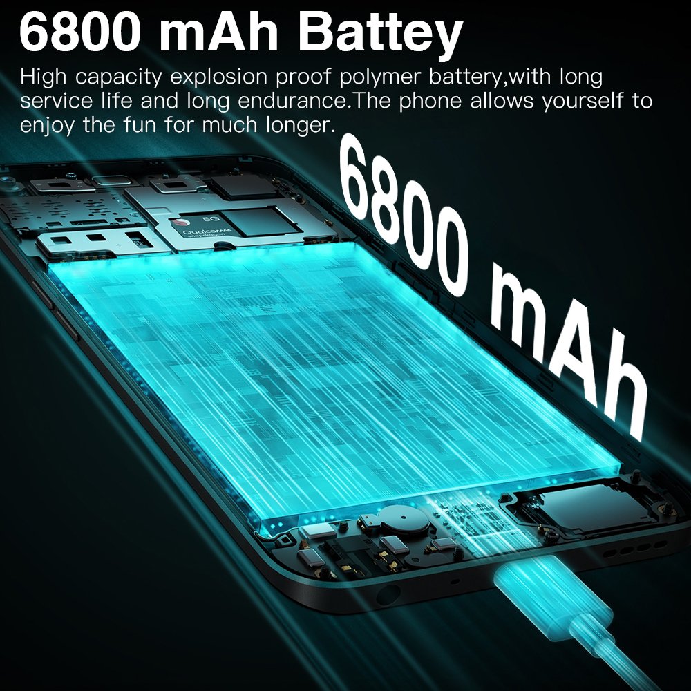 New Global Version A03S mobile phones 6.0 inch Display 16+512GB facial recognition upon activation Dual SIM card cellphones