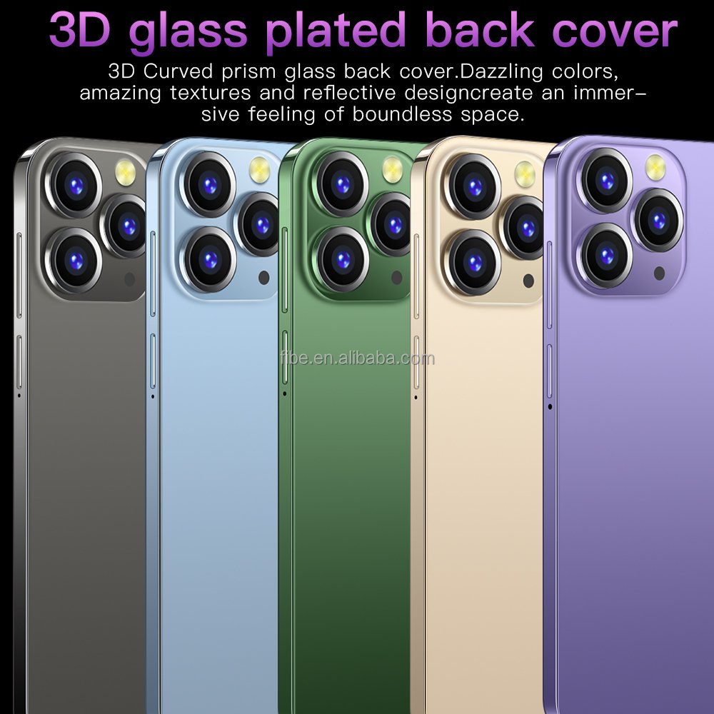 2024 I16 16 Pro Max 512GB Mobile Phone 5G Smartphone 7.3 Inch Large Memory Smartphone Mobile Phone Dual Card Simple Mobile Phone