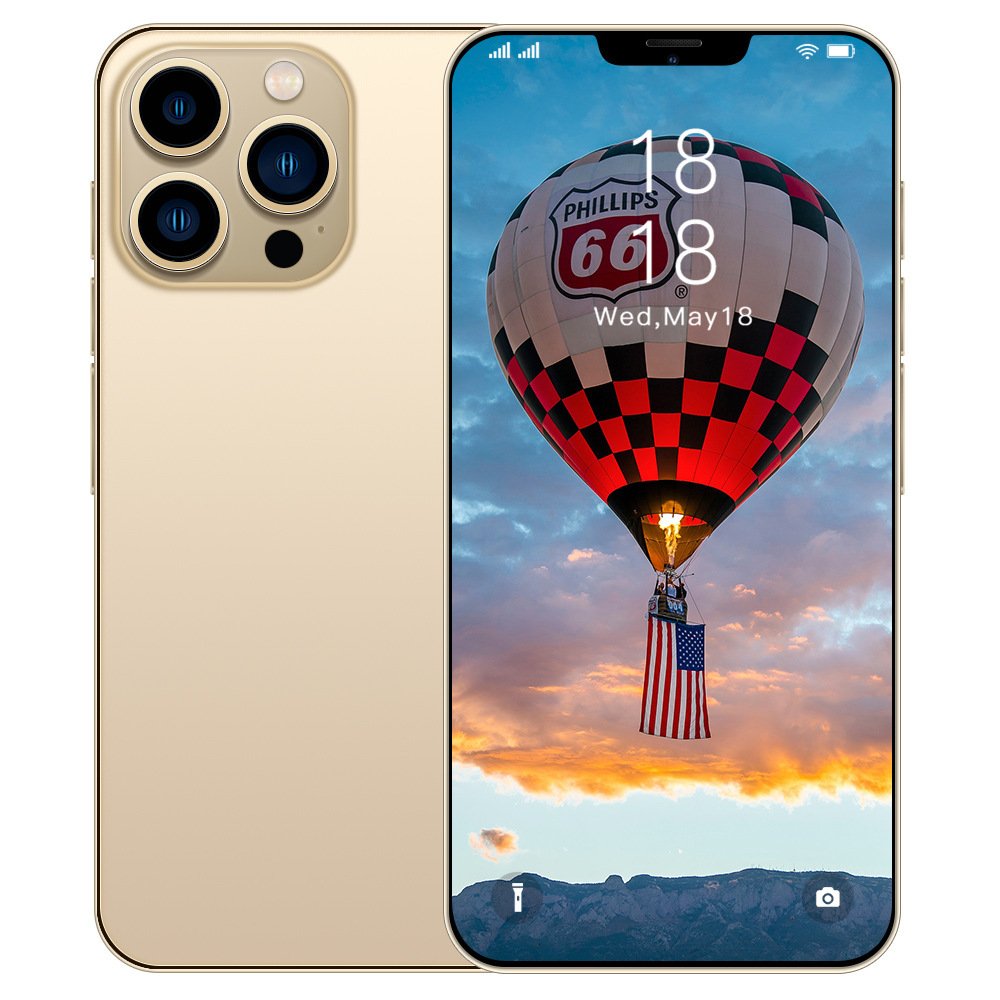 i15 5G Smartphone 7.3inch Android 16GB+1024GB 10-Core 5G LET 3 Camera Cell Phone