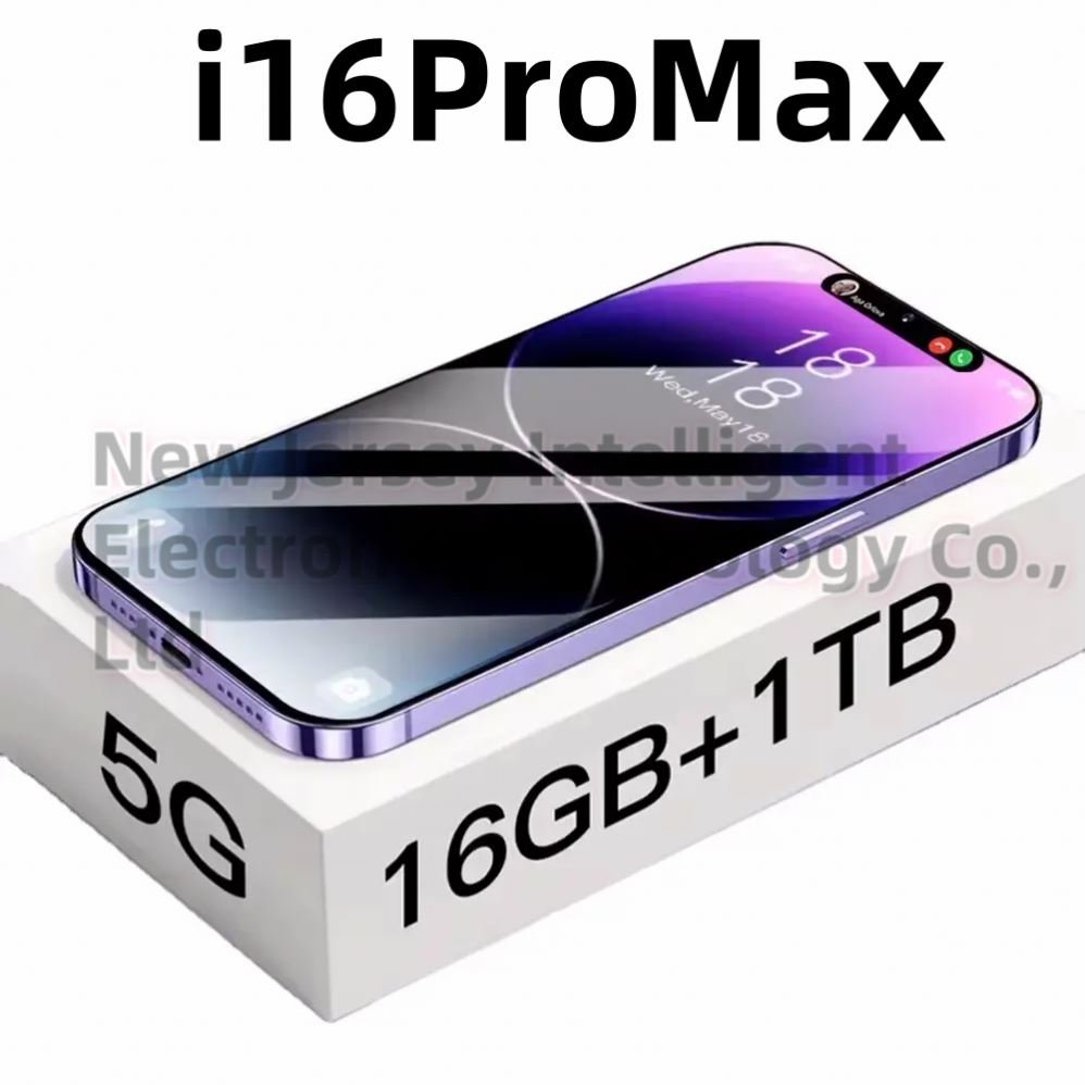 Original For Phone 16 Pro Max New 5G Smartphone i Phone 16 Pro Max Smart Phone 14 16 16G 1T Cheap Telephone Telefon Inteligente