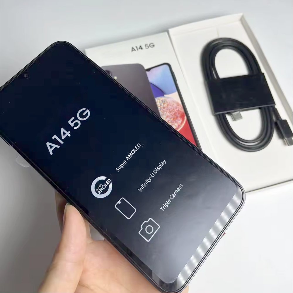 High quality hot selling 5G smartphone A14 64GB 1SIM Android cellphone celulares wholesale A13 A15 A23 mobile phone