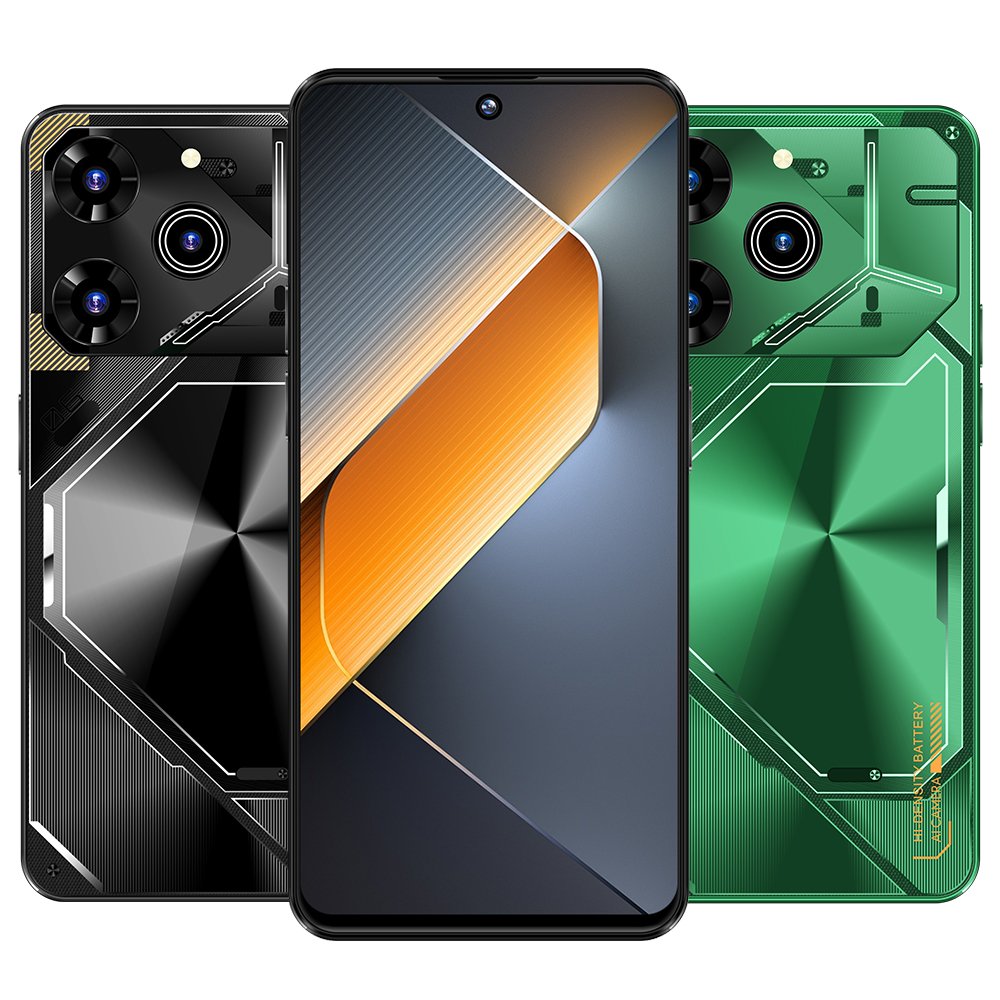 New Pova 6 pro Android 13 CellPhone 2GB+16GB 6.6 Inch 10 Core 5G Smartphone Double Sim Card Phone