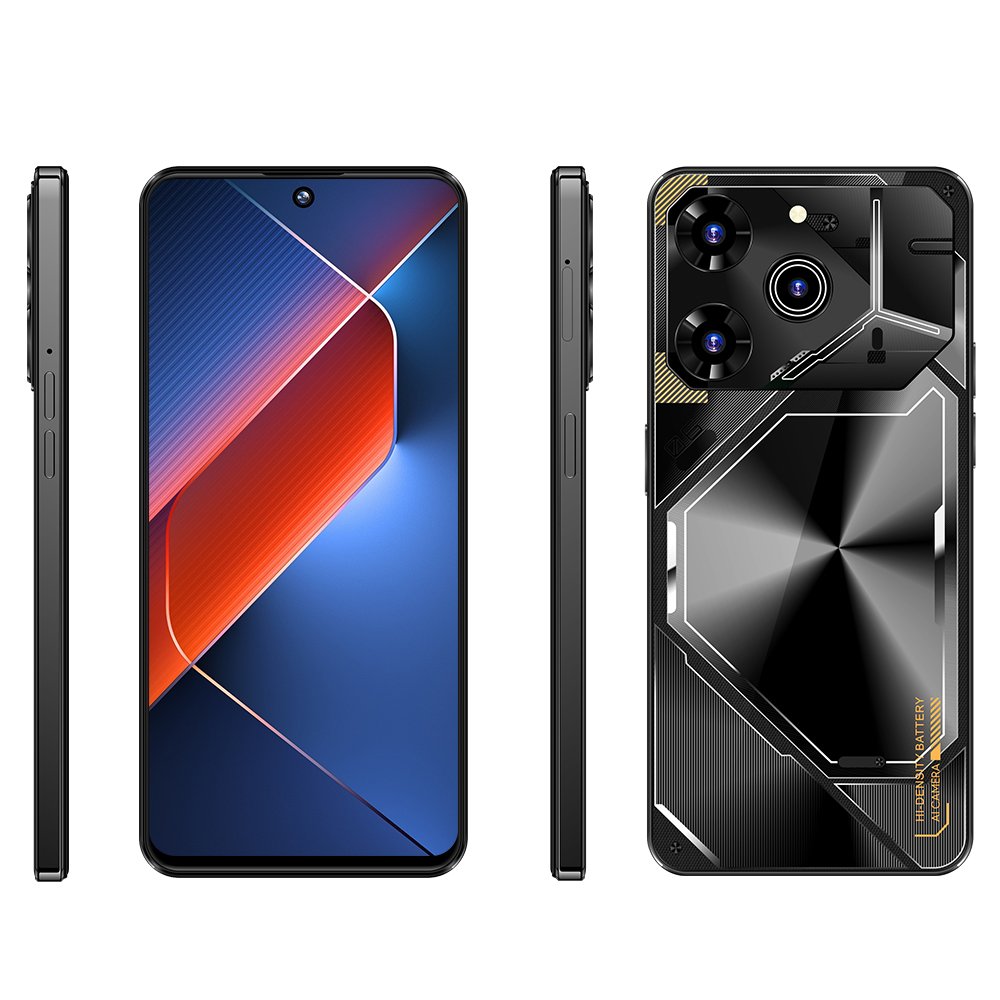 New Pova 6 pro Android 13 CellPhone 2GB+16GB 6.6 Inch 10 Core 5G Smartphone Double Sim Card Phone
