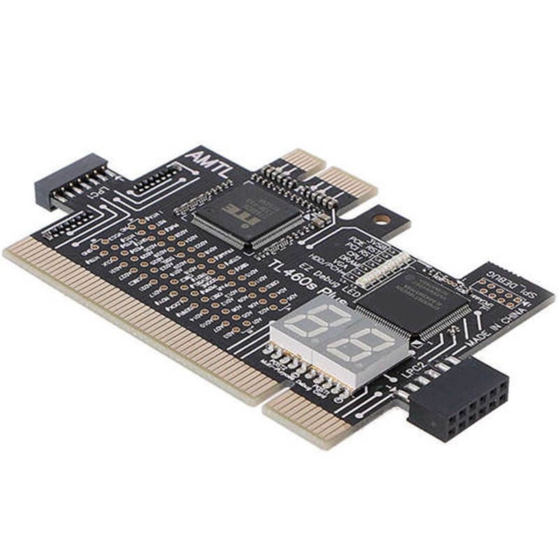 PCI-E LPC Multi Use Diagnostic Card Laptop Desktop Test Accessories Post LED Indicator PC Motherboard Debug Analyzer Tester