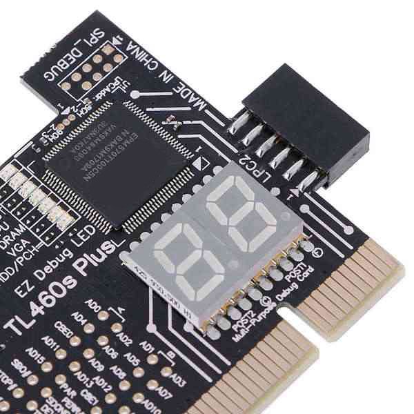 PCI-E LPC Multi Use Diagnostic Card Laptop Desktop Test Accessories Post LED Indicator PC Motherboard Debug Analyzer Tester