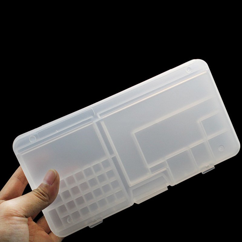 Eco-Friendly Mobile Phone Repair Storage Box LCD Screen Motherboard IC Chips Screws Double Side Organizer Container for Iphone